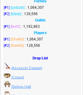 MVP Tomb Viewer — Top Damage + Drop List (Item Link + Icons)